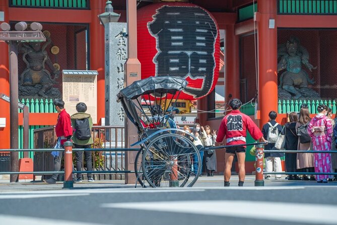 30 Minutes] Rickshaw Tour Around Asakusa [History, Sightseeing, Tokyo Skytree]