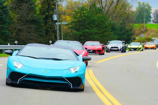 6 Hour Exotic Car Tour Driving 6 Super Cars + Lunch