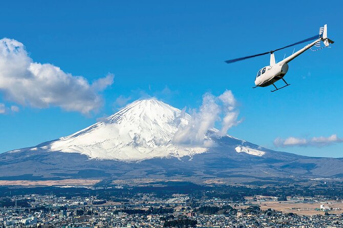 [90 Min 3pax] Tokaido Tour: Tokyo to Mt. Fuji Helicopter Tour - Included Services