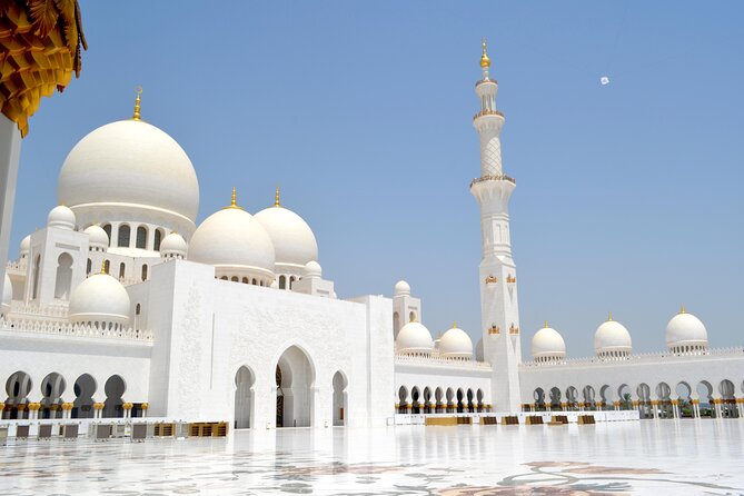 Abu Dhabi Grand Mosque Tour With Louvre Museum Tickets - Overview of Tour Itinerary