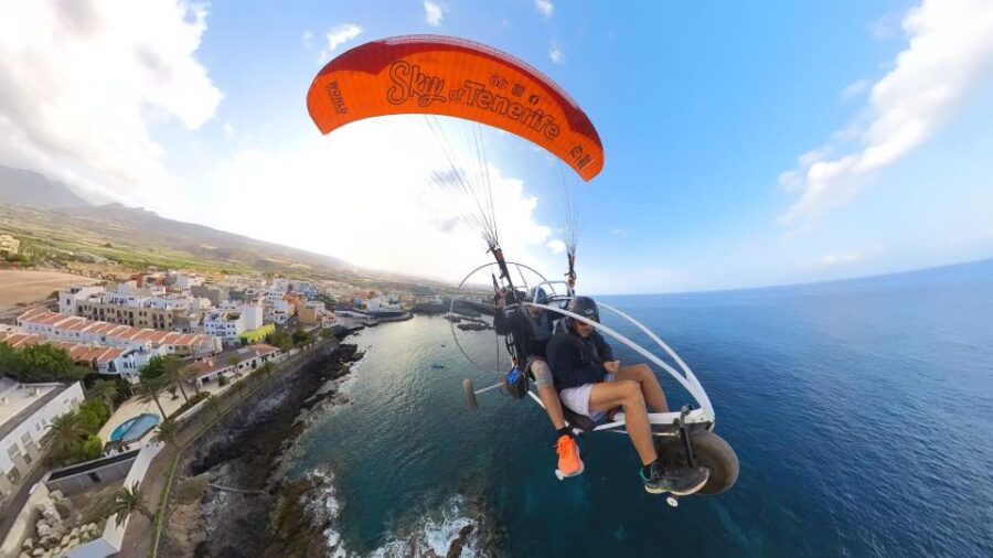 Adeje: Paratrike Flying Tour With Hotel Pickup and Photos