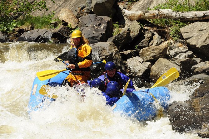 Advanced Whitewater Rafting in Clear Creek Canyon Near Denver