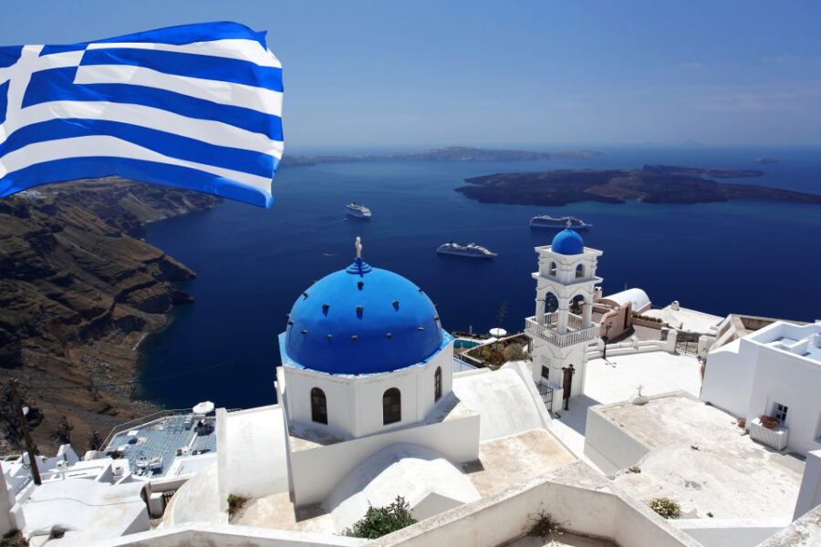 Agios Nikolaos: Santorini Guided Day Trip With Ferry Ticket