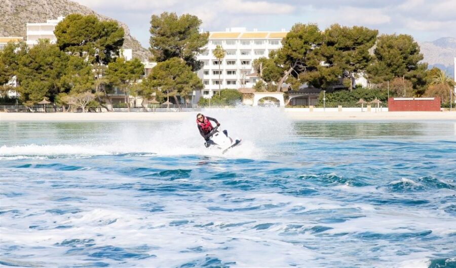 Alcudia: 30-Minute Jet Ski Adventure for Beginners & Photos