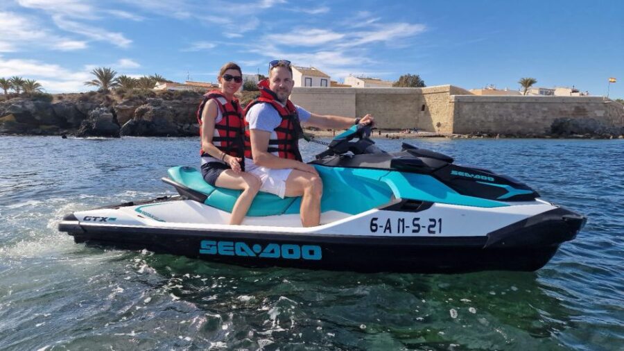 Alicante: Jet Ski Excursion to Tabarca Island With Snacks
