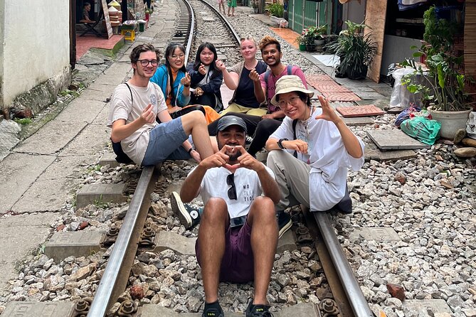 All-in-One Hanoi Walking Tour Through a Train Street