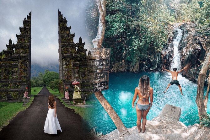 All Inclusive: Jumping, Sliding at Aling-Aling Waterfall - Handara Gate - Lunch