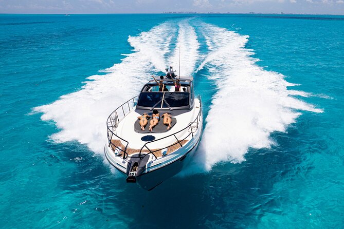 All Inclusive Tulum: Luxury Yacht 50' Cranchi, 4hrs