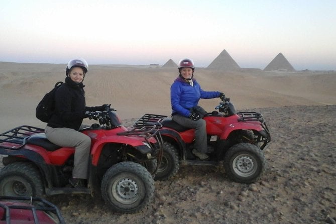 All Inclusivetour to Giza Pyramids,Sphinx,One Hour Quad Bike,30 M Camel Ride - Exploring the Giza Pyramids