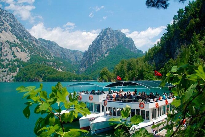 Antalya: Green Canyon Boat Trip With Lunch and Drinks