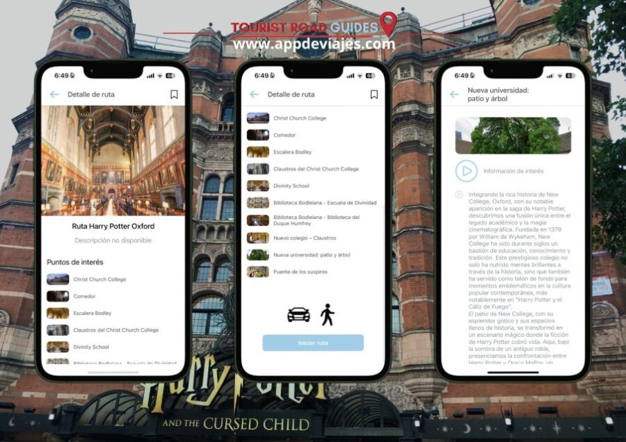 App Self-guided London - Harry Potter Oxford - Tour Overview