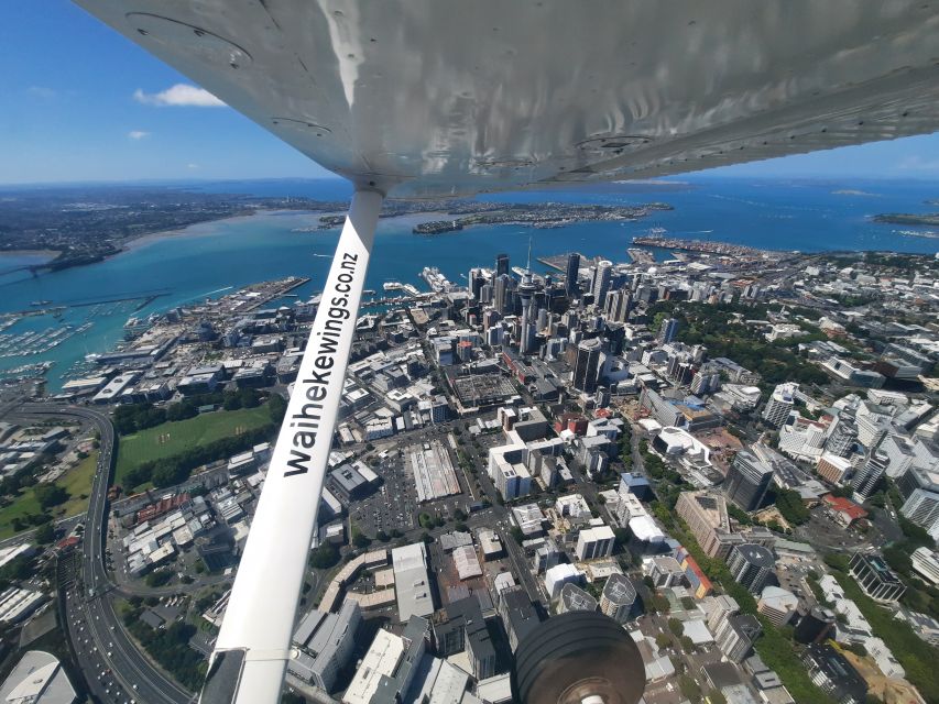 Auckland: Auckland City & Hauraki Gulf Scenic Flight - Overview and Pricing