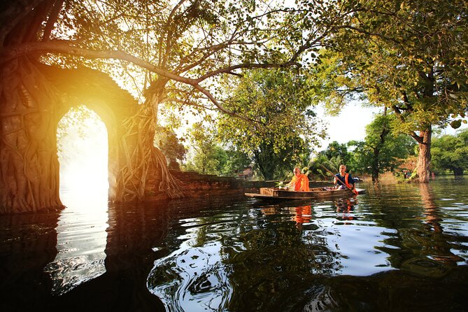 Ayutthaya Sunset Boat & UNESCO Temples: Multi-Language Private Tour From Bangkok - Tour Overview