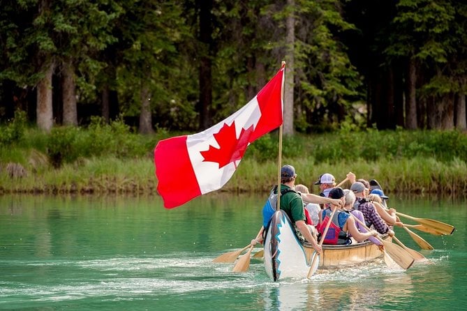 Banff National Park Big Canoe Tour
