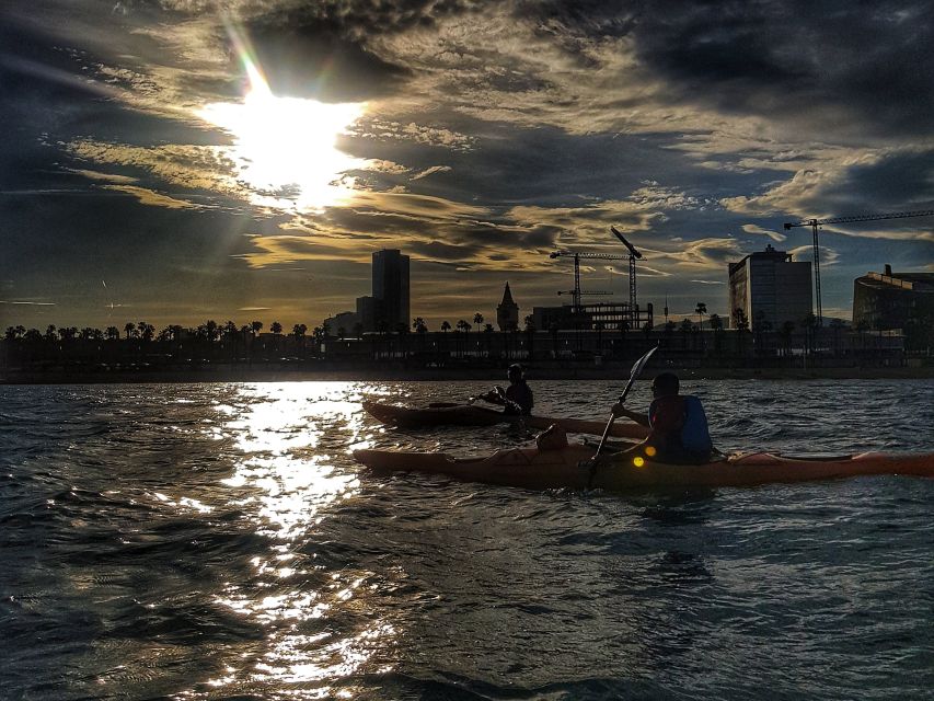 Barcelona Skyline Kayaking Coupled With Delicious Tapas