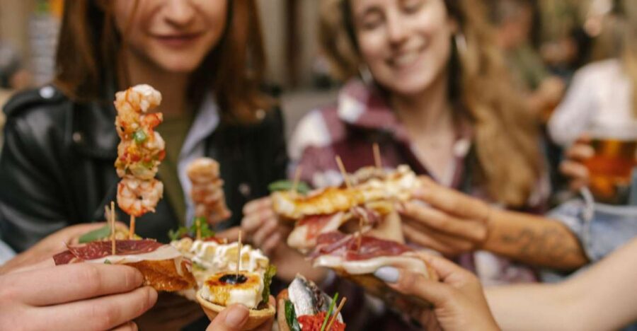 Barcelona: Tipsy Tapas Food Crawl Walking Tour With Tastings - Tour Overview and Inclusions