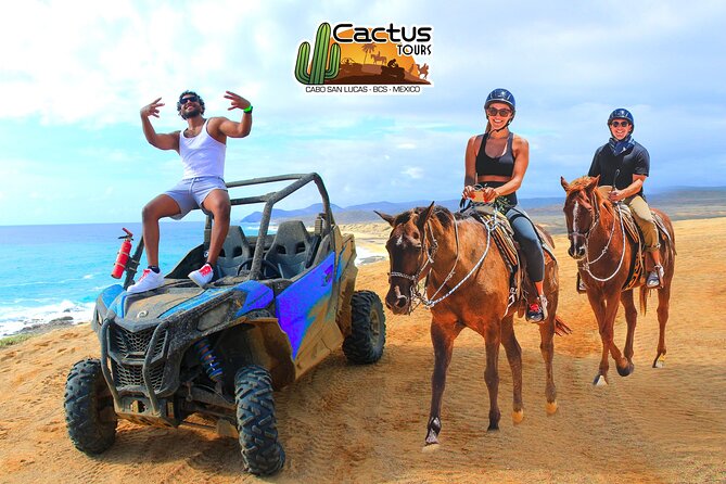 Beach UTV & Horseback Riding COMBO in Cabo by Cactus Tours Park - Activity Overview