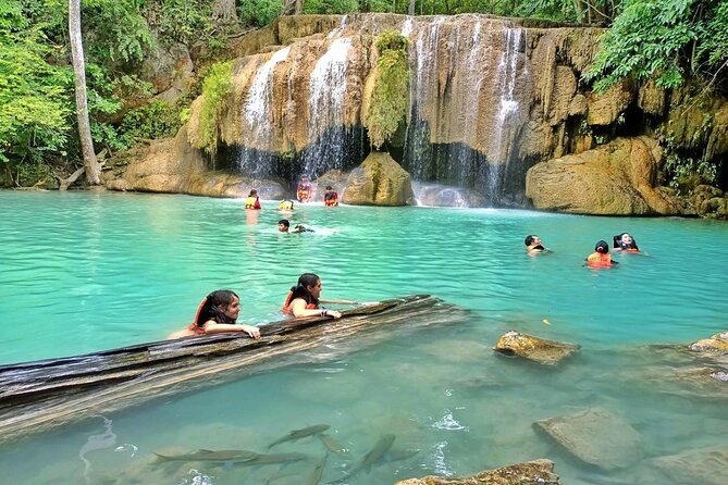 Boat Trip River Kwai and Erawan Falls Full Day Tour From Bangkok - Overview of the Tour