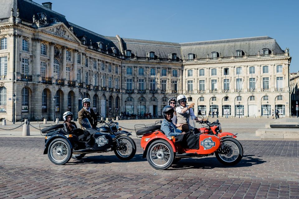 Bordeaux: Sightseeing by Side Car - Experience Description
