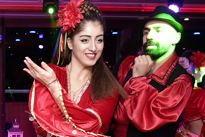 Bosphorus Dinner Cruise With Turkish Dances-Alcoholic Package