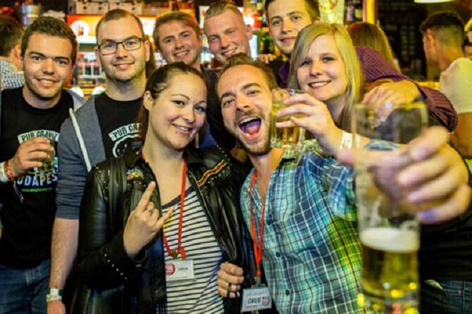 Budapest Original Ruin Pub Crawl Including 5 Shots - Meeting Point and Tour Duration