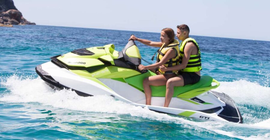 Cala D'or: Cala D'or Beach Jet Ski Tour - Tour Description