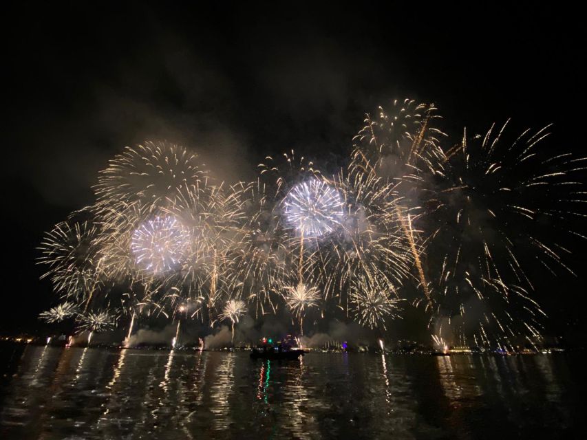 Cannes: Festival of Pyrotechnic Art Fireworks From the Water