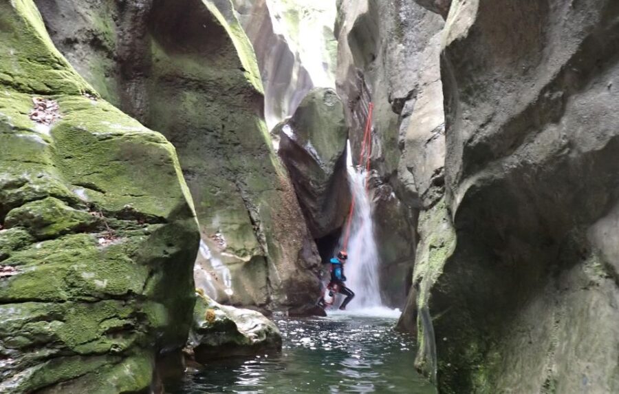 Canyoning Tour – the Upper Part of Le Furon: Vercors – Grenoble