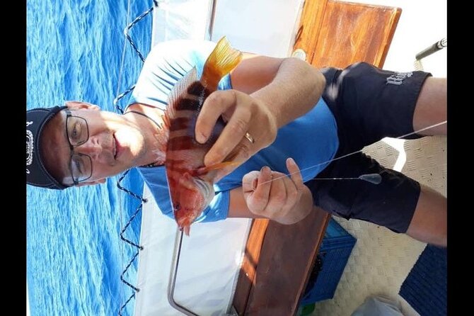 Captain Manolis Fishing With Barbecue on the Boat- Free Pick up