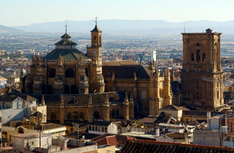 Cathedral and Royal Chapel With Albaicín and Sacromonte