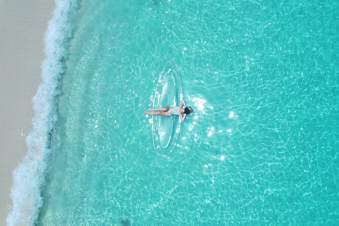 Clear Kayak Drone Photoshoot