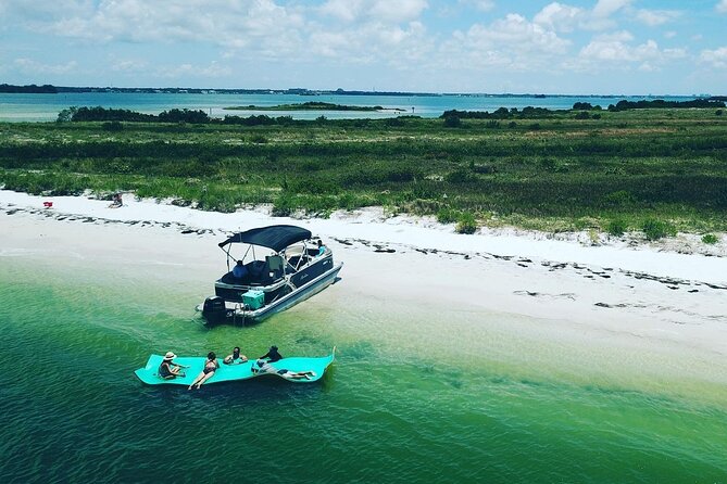 Clearwater Beach Private Pontoon Boat Tour for Six