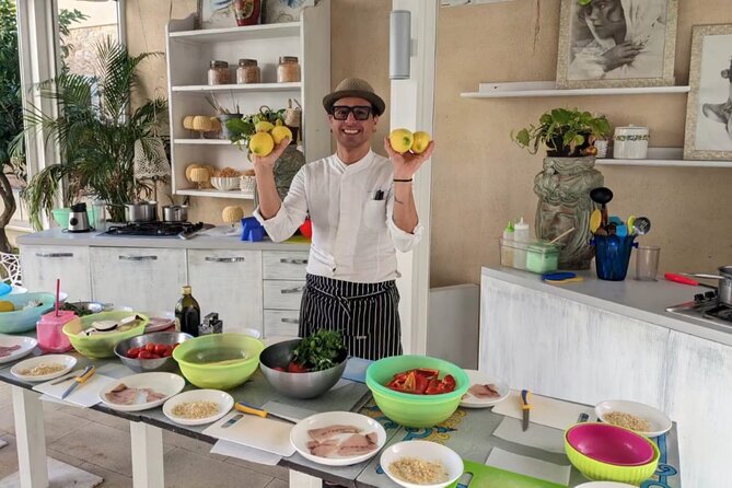 Cooking Class With Seaview & Taormina's Market With Chef Mimmo - Overview of Cooking Class and Market Visit