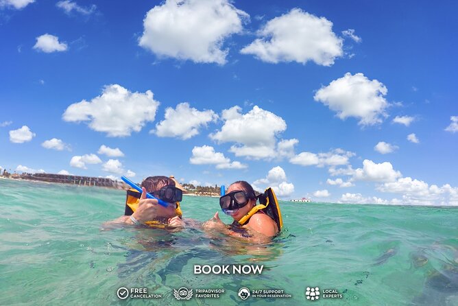 Coral Reef Snorkeling Expedition From Cancun With Beachside Lunch