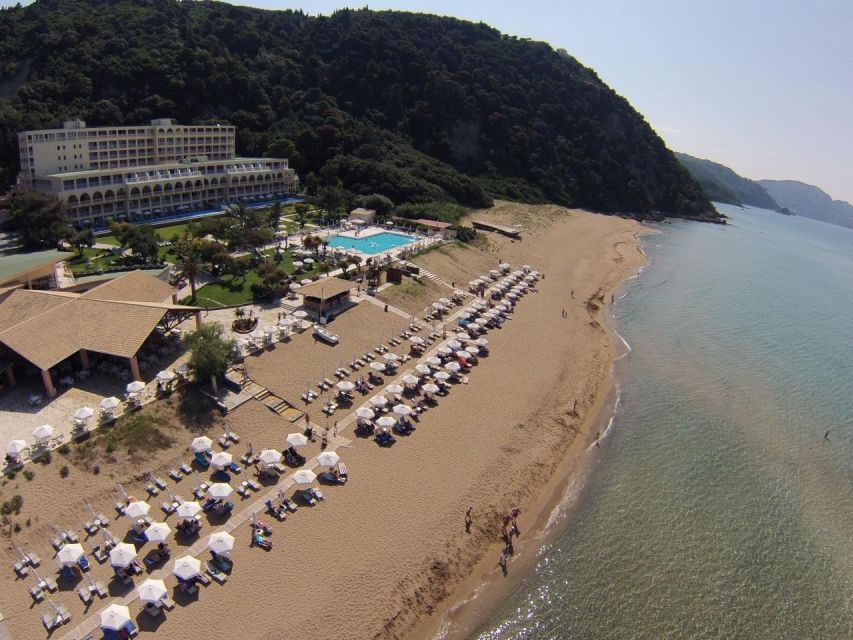 Corfu: Glyfada Beach Half-Day Trip With Hotel Transfers - Overview of the Glyfada Beach Experience