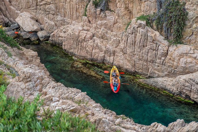 Costa Brava Kayak & Snorkel Tour + Picnic From Barcelona