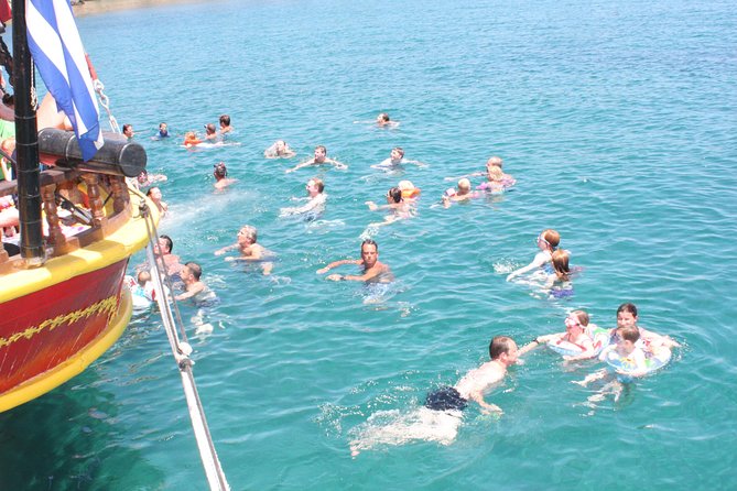 Crete Pirate Ship Cruise With the Black Rose to Stalis and Malia