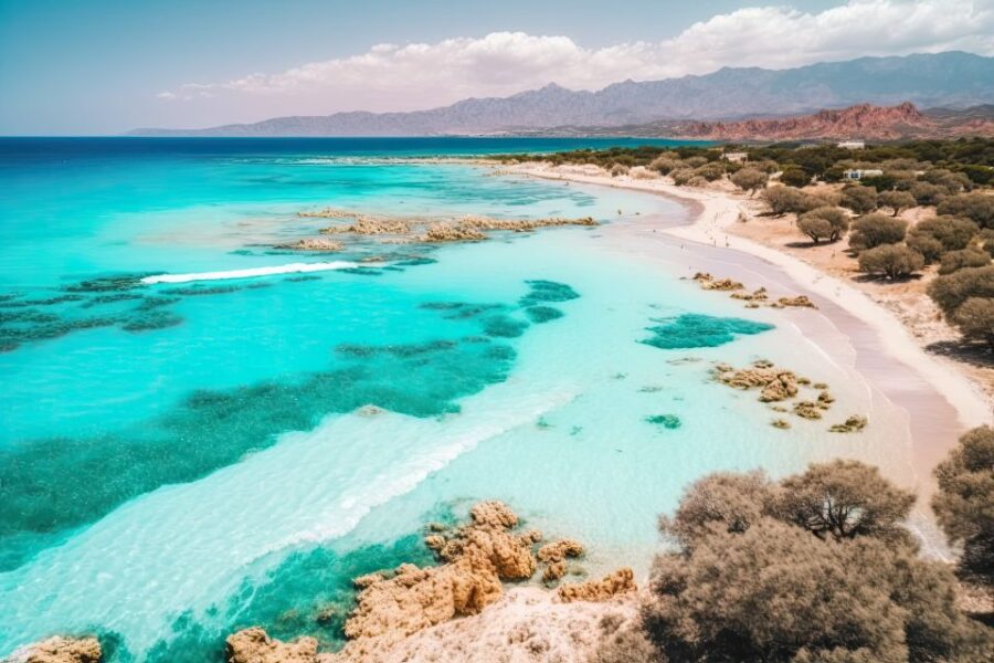 Crete’s Pink Wonder: Elafonisi Beach Shore Trip From Souda