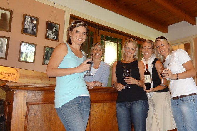 Daily Different Small Group WINE Tour – STELLENBOSCH PICKUP Only