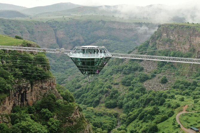Dashbashi Canyon, Glass Bridge, Bicycle Zip Line, Swing, Private Full Day Tour