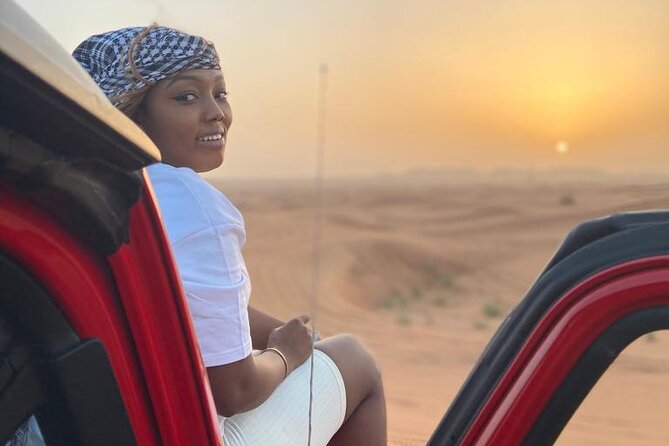 Desert Safari Dubai - Premium Flip-Top Roof Jeep Safari - Tour Overview