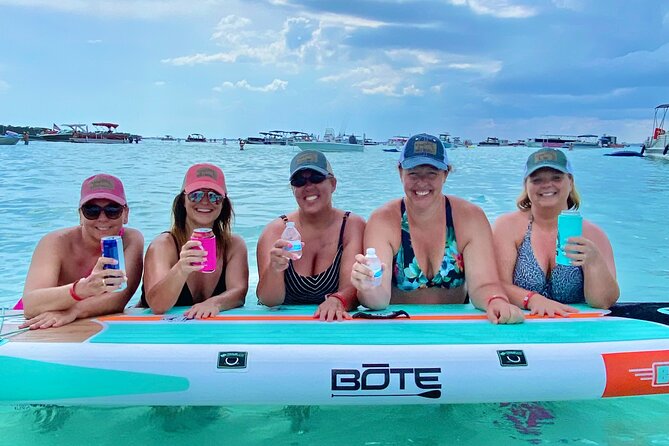 Destin- Private Chartered Slide Pontoon Boat-Up to 6 Guests
