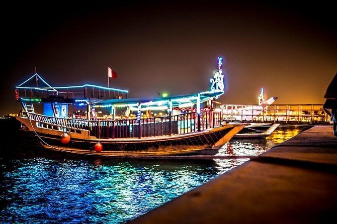 Doha Private Tour City Tour and Dhow Boat Cruise
