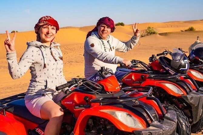 Evening Desert Safari From Dubai With Quad Bike Ride