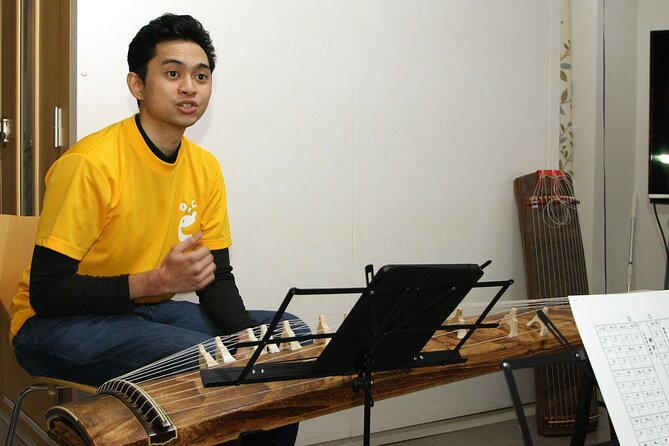 Experiential Lesson of the Japanese Instrument Koto - Included Amenities for the Experience