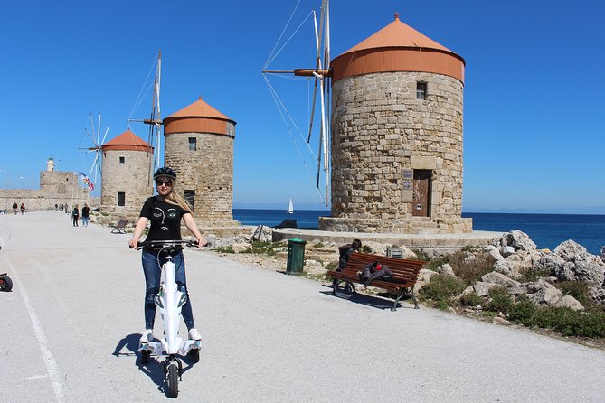 Explore the New Town and the Medieval Town of Rhodes on Scooters - 3 Hours - Tour Overview