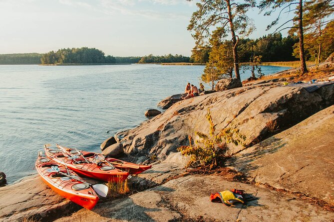 Family and Kids Friendly Private Kayak Tour in Stockholm Archipelago