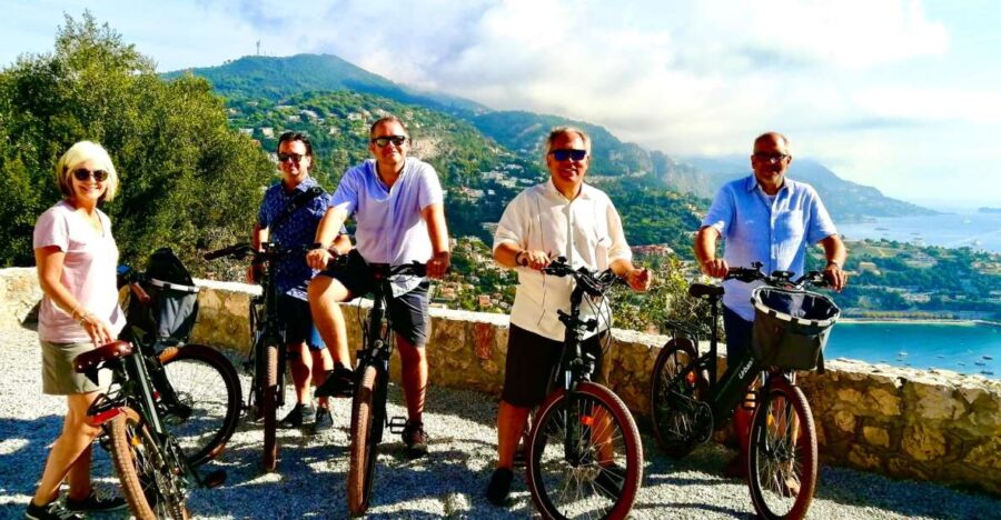 Fantastic Villefranches Bay & Billionaires 5H Electric Bike (Nice) - Coastal Routes and Old Fishermens Town