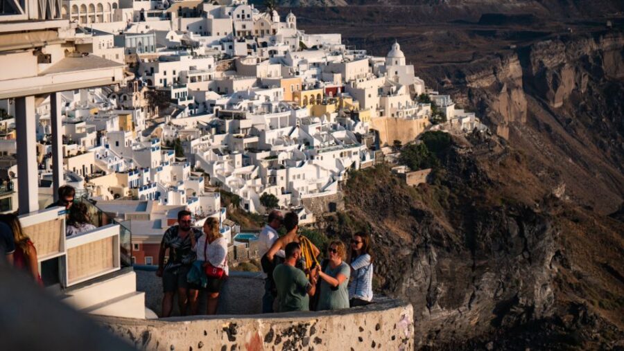 Fira: Walking Tour With Cable Car Ride - Tour Overview and Pricing