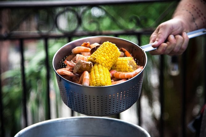 French Quarter Shrimp Boil - Dinner Cabaret or Storytelling Lunch